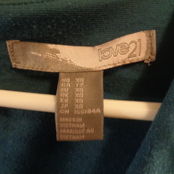 Love 21 XS Peplum Sleeveless dress - Picture 4 of 5